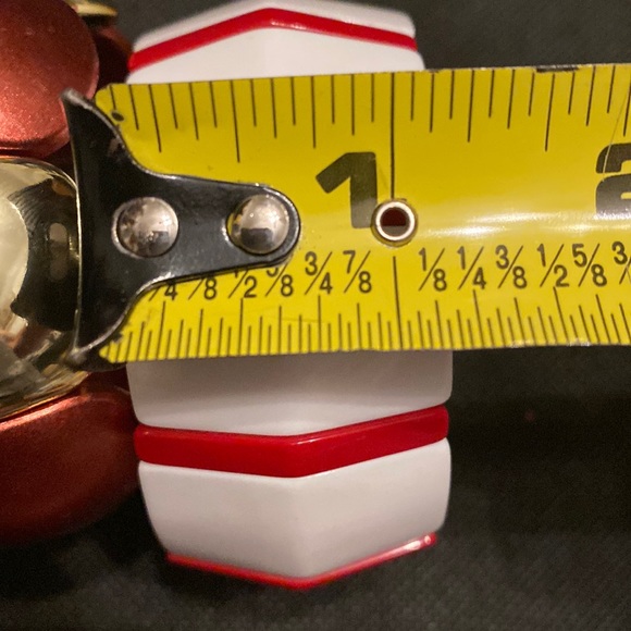 Lot of 3 Stretch Elastic Resin Boho Bracelets - Picture 11 of 12